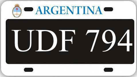 Patente UDF794