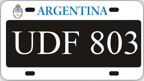 Patente UDF803