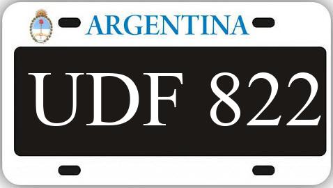 Patente UDF822