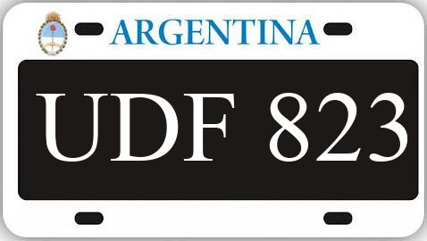 Patente UDF823