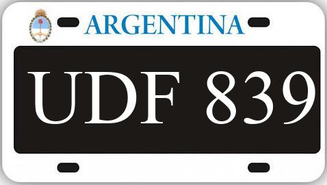 Patente UDF839