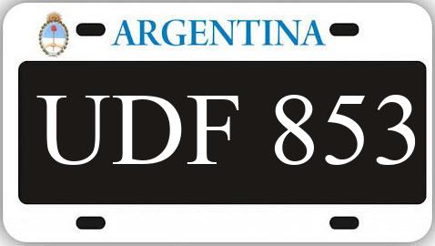 Patente UDF853