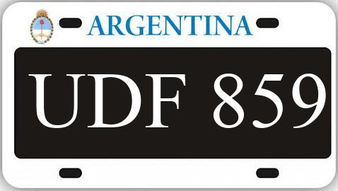 Patente UDF859