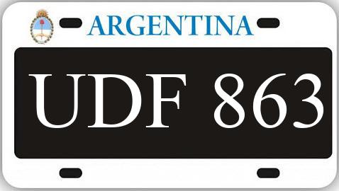 Patente UDF863