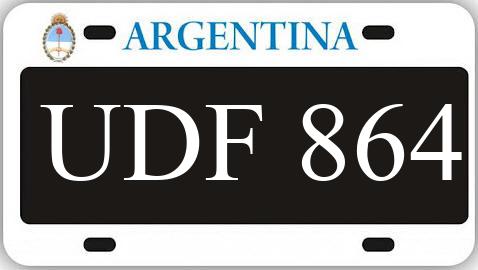 Patente UDF864