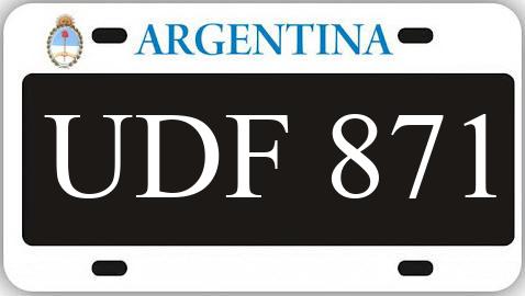 Patente UDF871