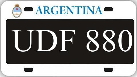 Patente UDF880