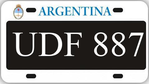 Patente UDF887