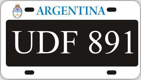 Patente UDF891