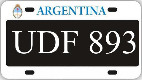 Patente UDF893