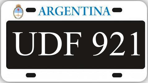 Patente UDF921