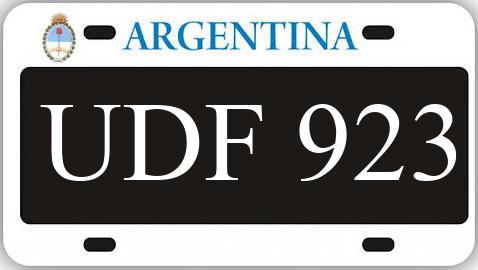 Patente UDF923