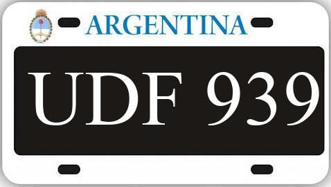Patente UDF939