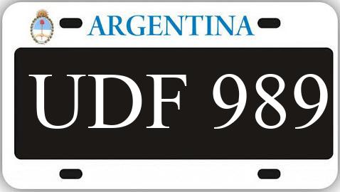 Patente UDF989