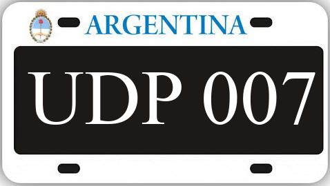 Patente UDP007
