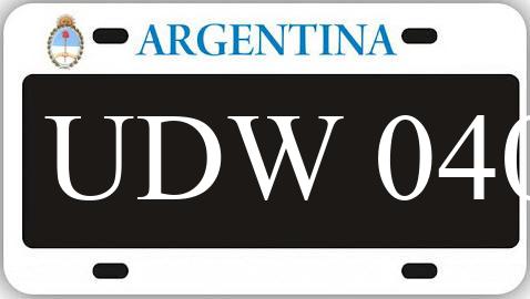 Patente UDW040