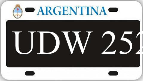 Patente UDW252