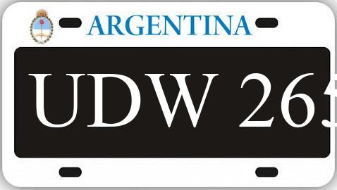 Patente UDW265