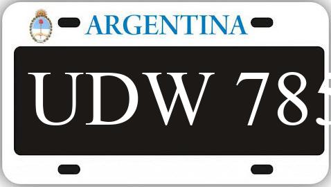 Patente UDW785