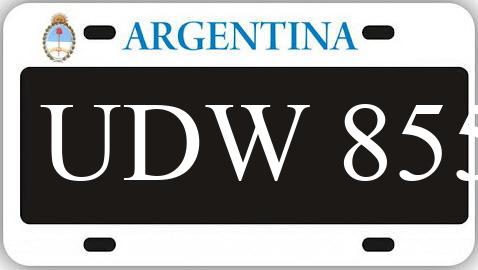 Patente UDW855