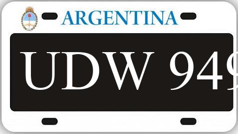 Patente UDW949