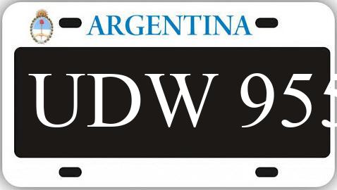 Patente UDW955