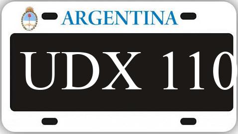 Patente UDX110