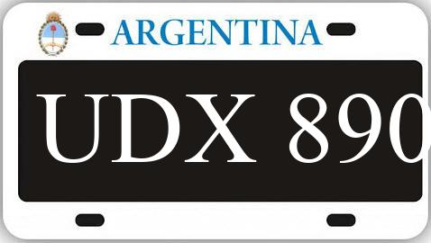Patente UDX890