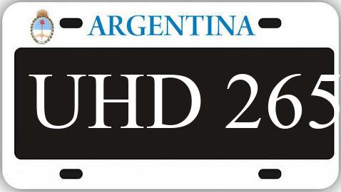 Patente UHD265