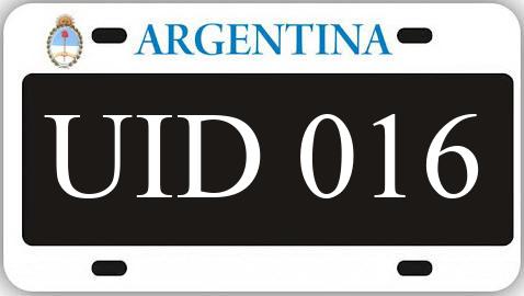 Patente UID016