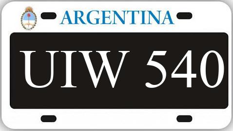 Patente UIW540
