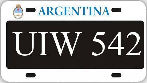 Patente UIW542