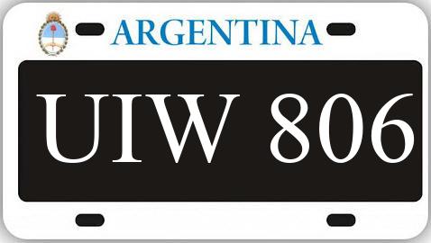 Patente UIW806