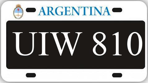 Patente UIW810