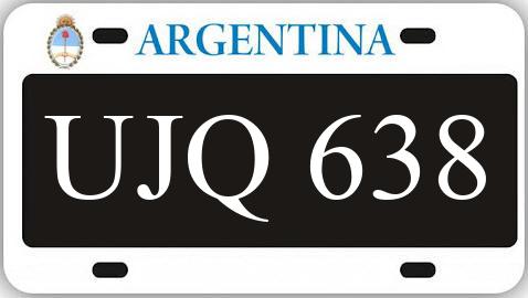 Patente UJQ638