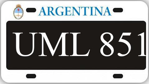 Patente UML851