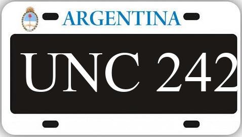 Patente UNC242
