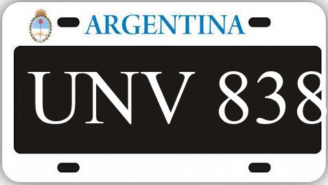 Patente UNV838