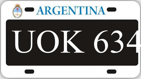 Patente UOK634