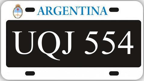 Patente UQJ554