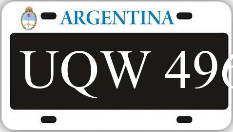 Patente UQW496