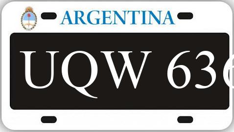 Patente UQW636