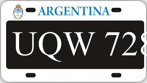 Patente UQW728