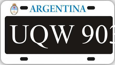 Patente UQW903
