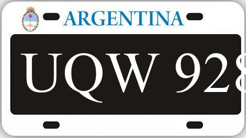 Patente UQW928