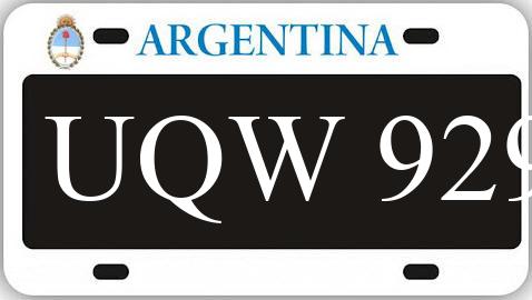 Patente UQW929