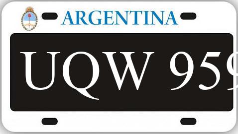 Patente UQW959
