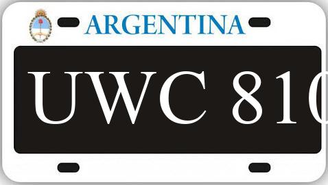 Patente UWC810