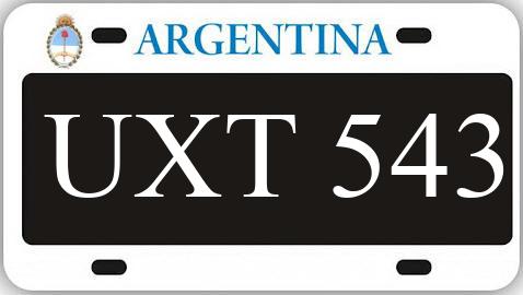 Patente UXT543