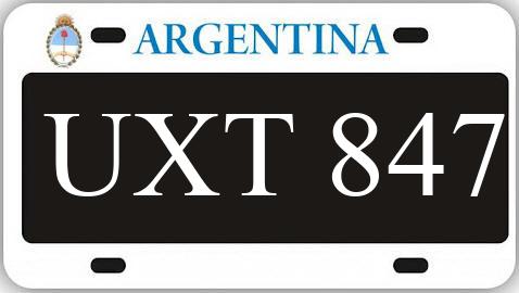 Patente UXT847